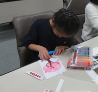 ものづくり体験教室　ネームプレート作り
